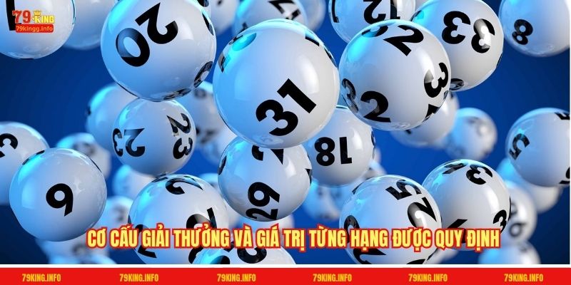 Cơ cấu giải thưởng và giá trị từng hạng được quy định