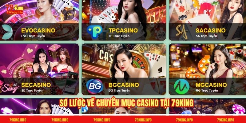 Sơ lược về chuyên mục Casino 79King
