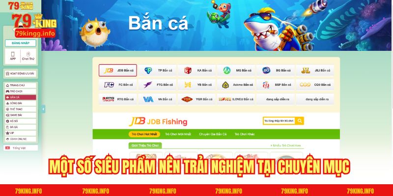 Một số siêu phẩm nên trải nghiệm tại chuyên mục